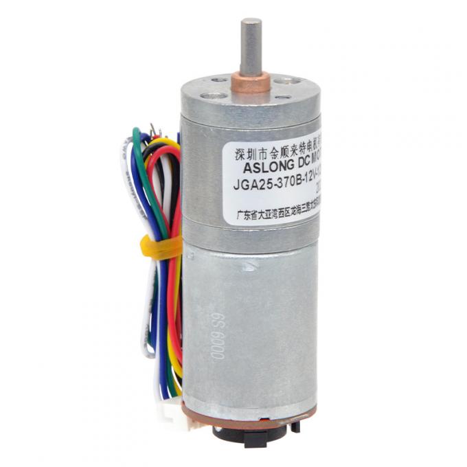 6v 12v 25mm Brushed DC Gear Motor Encoder JGA25-370B Μεγάλη ροπή 25mm Brushed DC Gear Motor 18