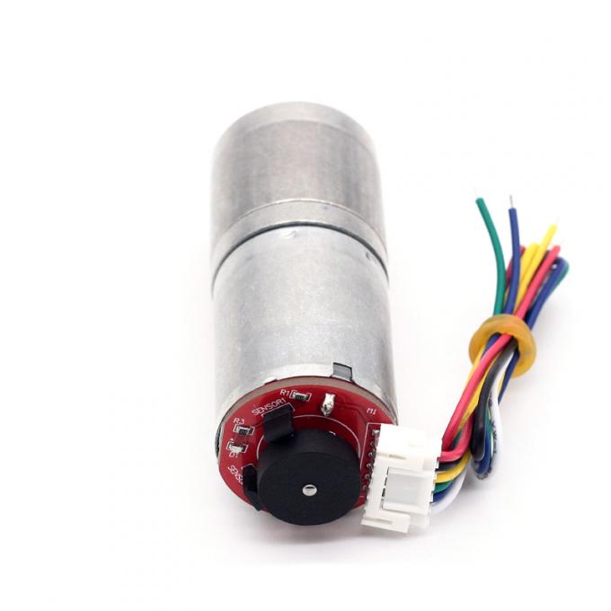 6v 12v 25mm Brushed DC Gear Motor Encoder JGA25-370B Μεγάλη ροπή 25mm Brushed DC Gear Motor 21