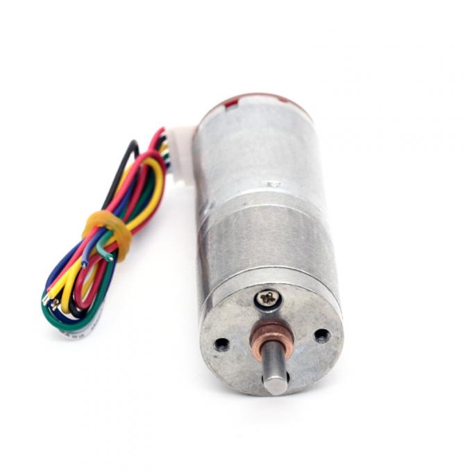 6v 12v 25mm Brushed DC Gear Motor Encoder JGA25-370B Μεγάλη ροπή 25mm Brushed DC Gear Motor 19