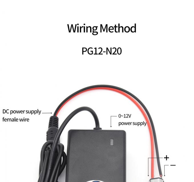 12V Μικρό Υψηλής Ταχύτητας Βουρτσισμένο DC Ηλεκτρικό Κιβώτιο Ταχυτήτων PG12-N20 Υψηλής Ποιότητας 12mm DC Μειωτήρας Κινητήρας 11