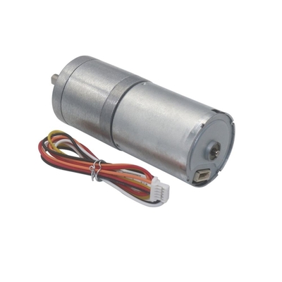 Μικρός κινητήρας χαμηλού θορύβου 12V24V JGA25-2430 DC Μηχανή επιβράδυνσης χωρίς βούρτσα 12V Επιβράδυνση μικρός κινητήρας