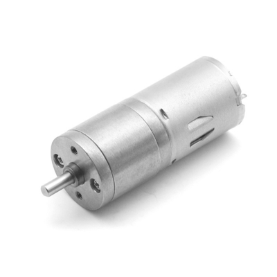 μηχανή εργαλείων ΣΥΝΕΧΟΎΣ μείωσης 6V 12V 24V 6000rpm 370 με το μειωτή κιβωτίων ταχυτήτων Dia25mm