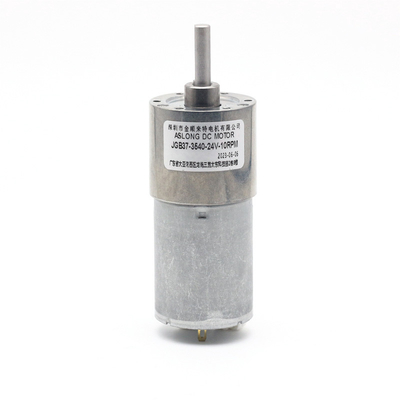 Μικροκινητήριος κινητήρας τροχιάς JGB37-3540 37mm 24V 9-1280RPM 37mm υψηλή ροπή χαμηλές στροφές 24v DC κινητήρας τροχιάς