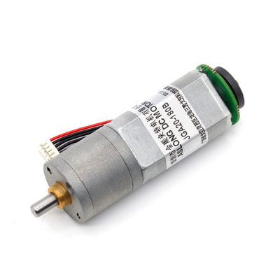 Μικρός κωδικοποιητής Dc Gear Motor JGA20-180B 12V 258RPM 1:31 Μικροκινητήρες Κωδικοποιητής Dc Motor Brush
