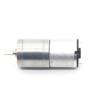 Μίνι Μικρο χαμηλό θόρυβο 12v JGA25-340 12V 77RPM 1:103 με Metal Gear χαμηλής ταχύτητας υψηλή ροπή