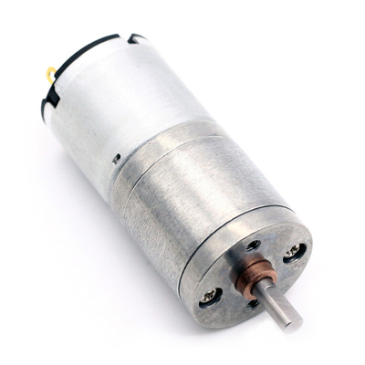 Μίνι Μικρο χαμηλό θόρυβο 12v JGA25-340 12V 77RPM 1:103 με Metal Gear χαμηλής ταχύτητας υψηλή ροπή