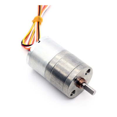 Μηχανή μείωσης χωρίς βούρτσα JGA25-2418 12V 42RPM 1:103 Μηχανή μείωσης τροχιάς υψηλής ροπής