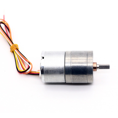 Μηχανή μείωσης χωρίς βούρτσα JGA25-2418 12V 42RPM 1:103 Μηχανή μείωσης τροχιάς υψηλής ροπής