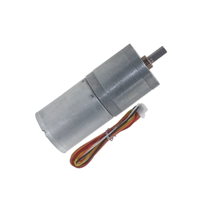 Μικρός κινητήρας χαμηλού θορύβου 12V24V JGA25-2430 DC Μηχανή επιβράδυνσης χωρίς βούρτσα 12V Επιβράδυνση μικρός κινητήρας