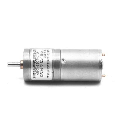 μηχανή εργαλείων ΣΥΝΕΧΟΎΣ μείωσης 6V 12V 24V 6000rpm 370 με το μειωτή κιβωτίων ταχυτήτων Dia25mm