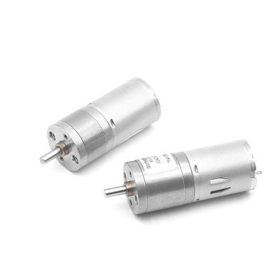 μηχανή εργαλείων ΣΥΝΕΧΟΎΣ μείωσης 6V 12V 24V 6000rpm 370 με το μειωτή κιβωτίων ταχυτήτων Dia25mm
