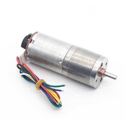 6v 12v 25mm Brushed DC Gear Motor Encoder JGA25-370B Μεγάλη ροπή 25mm Brushed DC Gear Motor