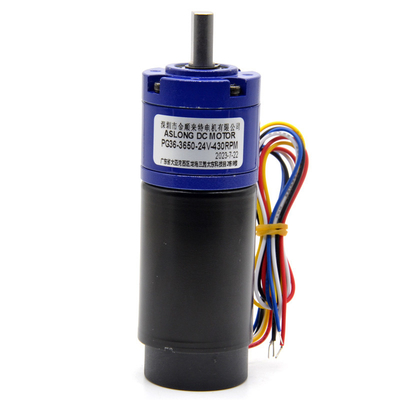 24V Brushless DC Motor PG36-3650 Μεγάλη ροπή DC Brushless Πλανητικός κινητήρας