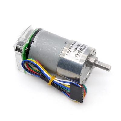 Υψηλή ροπή 24V 59RPM JGB37-3530A Υψηλή ροπή χαμηλής ταχύτητας DC μετατροπής Ηλεκτρικός κινητήρας 37mm