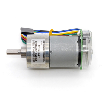 Υψηλή ροπή 24V 59RPM JGB37-3530A Υψηλή ροπή χαμηλής ταχύτητας DC μετατροπής Ηλεκτρικός κινητήρας 37mm