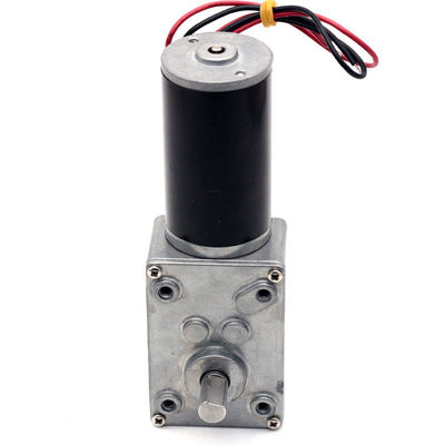 Μεγάλη ροπή DC Worm Gear Reduction Motor A58-31ZY DIY Μεγάλη ροπή αυτοκλείδωσης τουρμπίνης Gearbox Worm Gear Motor