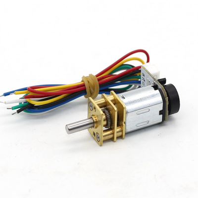 JGA12-N20 Μίνι Κινητήρας Μειωτήρα DC με Encoder Υψηλής Ροπής 12V N20 DC Motor