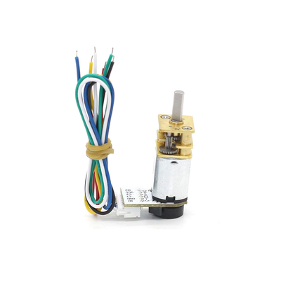 JGA12-N20 Μίνι Κινητήρας Μειωτήρα DC με Encoder Υψηλής Ροπής 12V N20 DC Motor